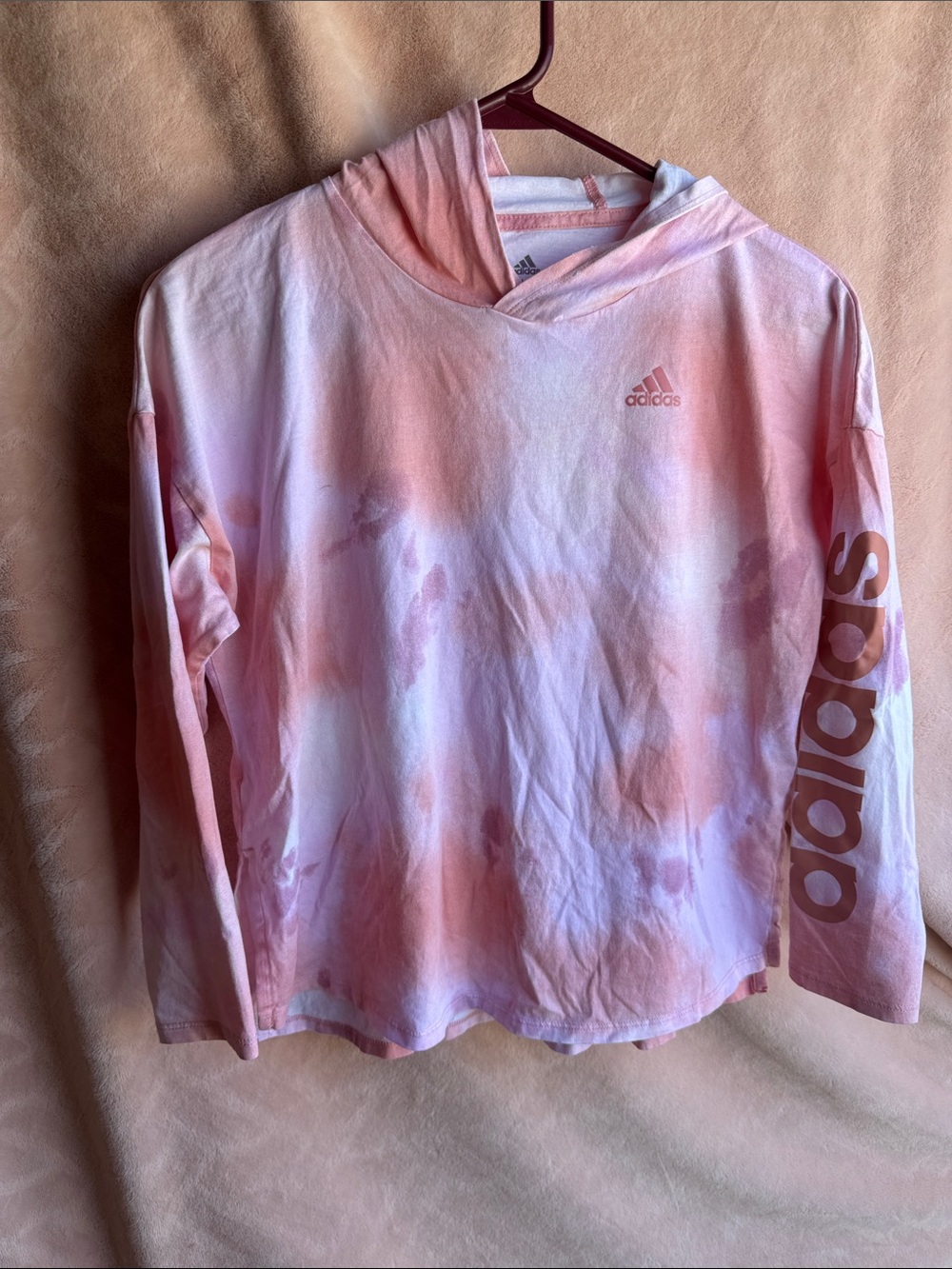 Adidas Loose Fit Lightweight Long Sleeve Girls Size L/14